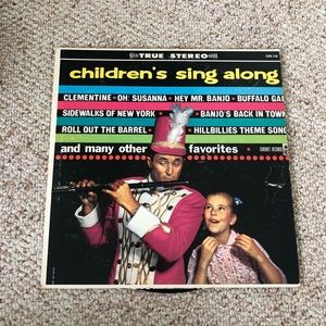 Children sing along vinyl